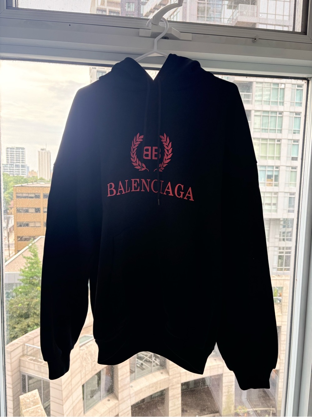 Authentic Balenciaga Black Hoodie